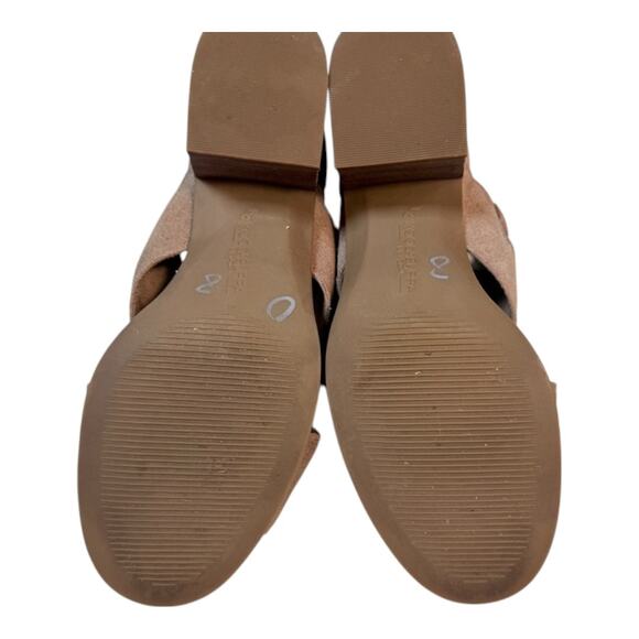 Koolaburra by UGG Kaia Open Toe Suede Leather Pumps Women’s Size 7.5 - Picture 4 of 10